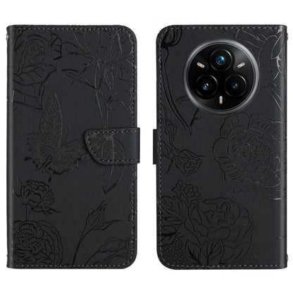 Skin Feel Butterfly Embossed Flip Leather Phone Case, For Galaxy S26 FE 5G, For Samsung Galaxy S25 FE 5G, For Samsung Galaxy S25 Edge 5G, For Samsung Galaxy S25 5G