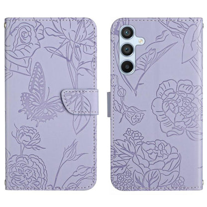 Skin Feel Butterfly Embossed Flip Leather Phone Case, For Galaxy S26 FE 5G, For Samsung Galaxy S25 FE 5G, For Samsung Galaxy S25 Edge 5G, For Samsung Galaxy S25 5G