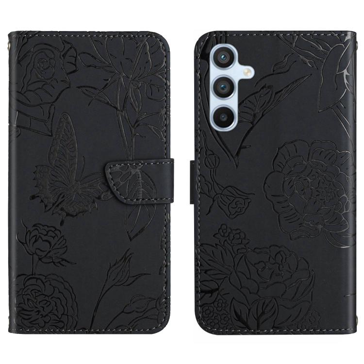 Skin Feel Butterfly Embossed Flip Leather Phone Case, For Galaxy S26 FE 5G, For Samsung Galaxy S25 FE 5G, For Samsung Galaxy S25 Edge 5G, For Samsung Galaxy S25 5G