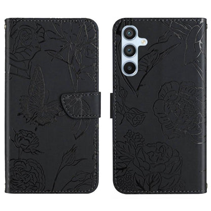 Skin Feel Butterfly Embossed Flip Leather Phone Case, For Galaxy S26 FE 5G, For Samsung Galaxy S25 FE 5G, For Samsung Galaxy S25 Edge 5G, For Samsung Galaxy S25 5G