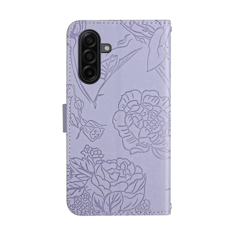 Skin Feel Butterfly Embossed Flip Leather Phone Case, For Galaxy S26 FE 5G, For Samsung Galaxy S25 FE 5G, For Samsung Galaxy S25 Edge 5G, For Samsung Galaxy S25 5G