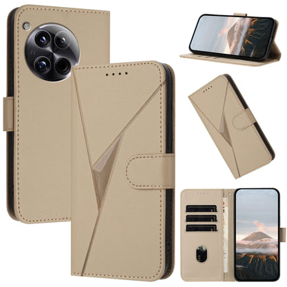 Triangle Pattern Buckle Clasp Leather Phone Case, For OnePlus 12, For OnePlus Nord 3, For OnePlus 11
