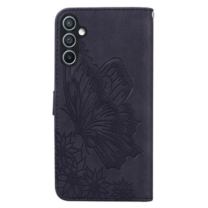 Retro Skin Feel Butterflies Embossing Horizontal Flip Leather Phone Case, For Samsung Galaxy S25 5G, For Samsung Galaxy S25+ 5G, For Samsung Galaxy S25 Ultra 5G