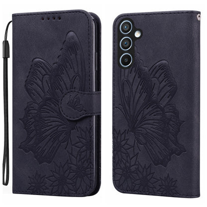 Retro Skin Feel Butterflies Embossing Horizontal Flip Leather Phone Case, For Samsung Galaxy S25 FE 5G, For Samsung Galaxy S25 5G, For Samsung Galaxy S25+ 5G, For Samsung Galaxy S25 Ultra 5G