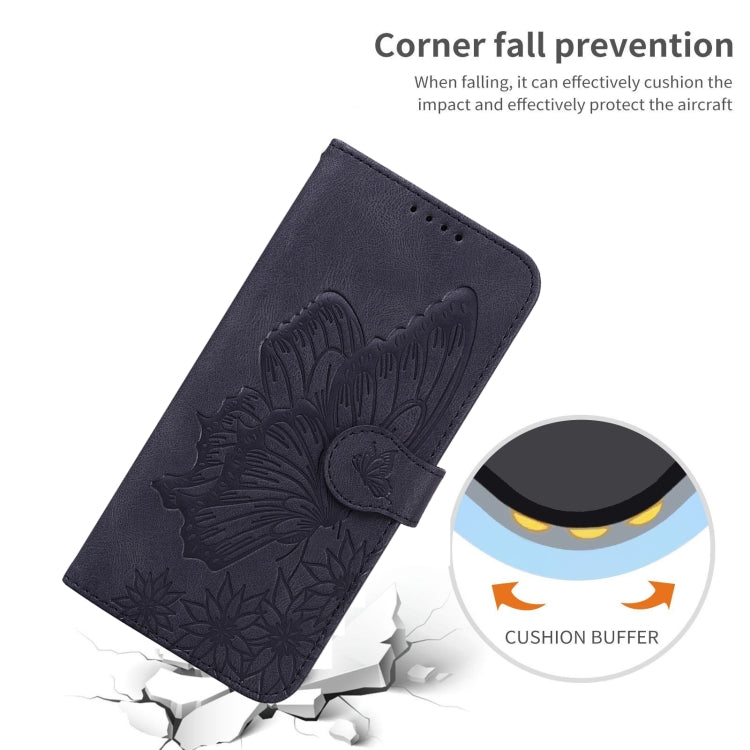 Retro Skin Feel Butterflies Embossing Horizontal Flip Leather Phone Case, For Samsung Galaxy S25 5G, For Samsung Galaxy S25+ 5G, For Samsung Galaxy S25 Ultra 5G