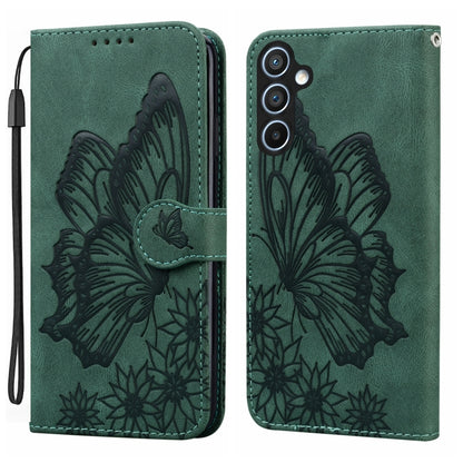 Retro Skin Feel Butterflies Embossing Horizontal Flip Leather Phone Case, For Samsung Galaxy S25 FE 5G, For Samsung Galaxy S25 5G, For Samsung Galaxy S25+ 5G, For Samsung Galaxy S25 Ultra 5G