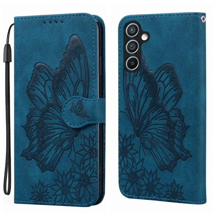 Retro Skin Feel Butterflies Embossing Horizontal Flip Leather Phone Case, For Samsung Galaxy S25 5G, For Samsung Galaxy S25+ 5G, For Samsung Galaxy S25 Ultra 5G