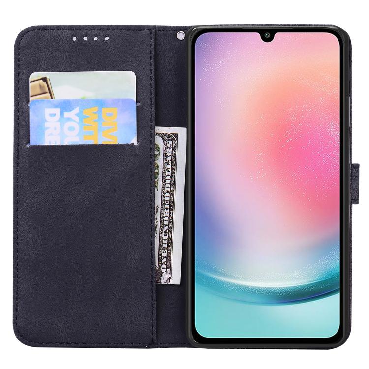 Retro Skin Feel Butterflies Embossing Horizontal Flip Leather Phone Case, For Samsung Galaxy S25 FE 5G, For Samsung Galaxy S25 5G, For Samsung Galaxy S25+ 5G, For Samsung Galaxy S25 Ultra 5G