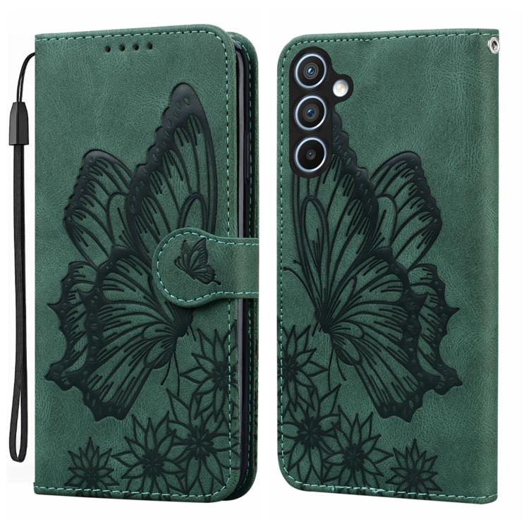 Retro Skin Feel Butterflies Embossing Horizontal Flip Leather Phone Case, For Samsung Galaxy S25 FE 5G, For Samsung Galaxy S25 5G, For Samsung Galaxy S25+ 5G, For Samsung Galaxy S25 Ultra 5G