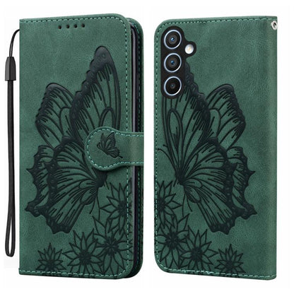 Retro Skin Feel Butterflies Embossing Horizontal Flip Leather Phone Case, For Samsung Galaxy S25 FE 5G, For Samsung Galaxy S25 5G, For Samsung Galaxy S25+ 5G, For Samsung Galaxy S25 Ultra 5G
