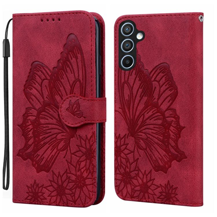 Retro Skin Feel Butterflies Embossing Horizontal Flip Leather Phone Case, For Samsung Galaxy S25 FE 5G, For Samsung Galaxy S25 5G, For Samsung Galaxy S25+ 5G, For Samsung Galaxy S25 Ultra 5G