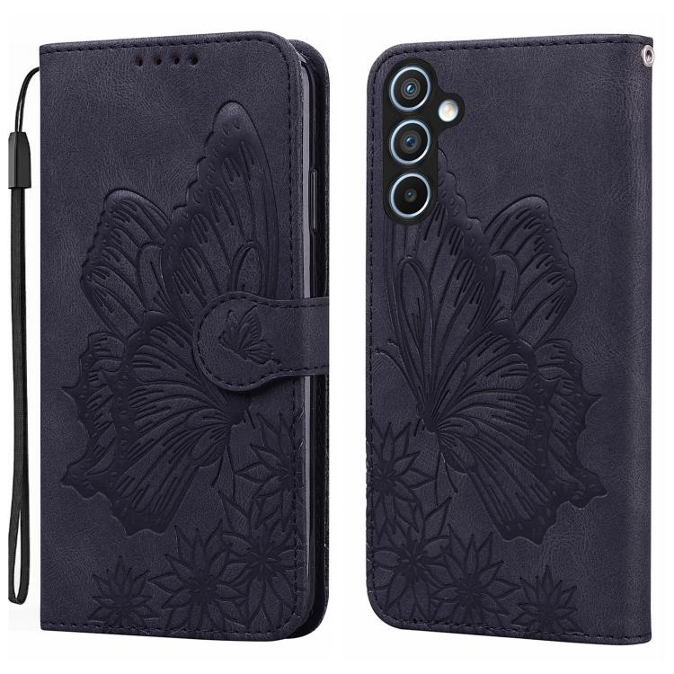 Retro Skin Feel Butterflies Embossing Horizontal Flip Leather Phone Case, For Galaxy S26 FE 5G, For Samsung Galaxy S26+ 5G, For Samsung Galaxy S26 Ultra 5G, For Samsung Galaxy S26 5G