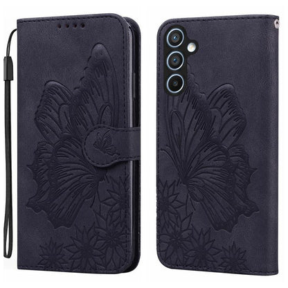 Retro Skin Feel Butterflies Embossing Horizontal Flip Leather Phone Case, For Galaxy S26 FE 5G, For Samsung Galaxy S26+ 5G, For Samsung Galaxy S26 Ultra 5G, For Samsung Galaxy S26 5G
