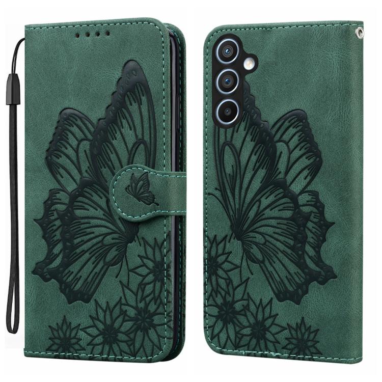 Retro Skin Feel Butterflies Embossing Horizontal Flip Leather Phone Case, For Galaxy S26 FE 5G, For Samsung Galaxy S26+ 5G, For Samsung Galaxy S26 Ultra 5G, For Samsung Galaxy S26 5G