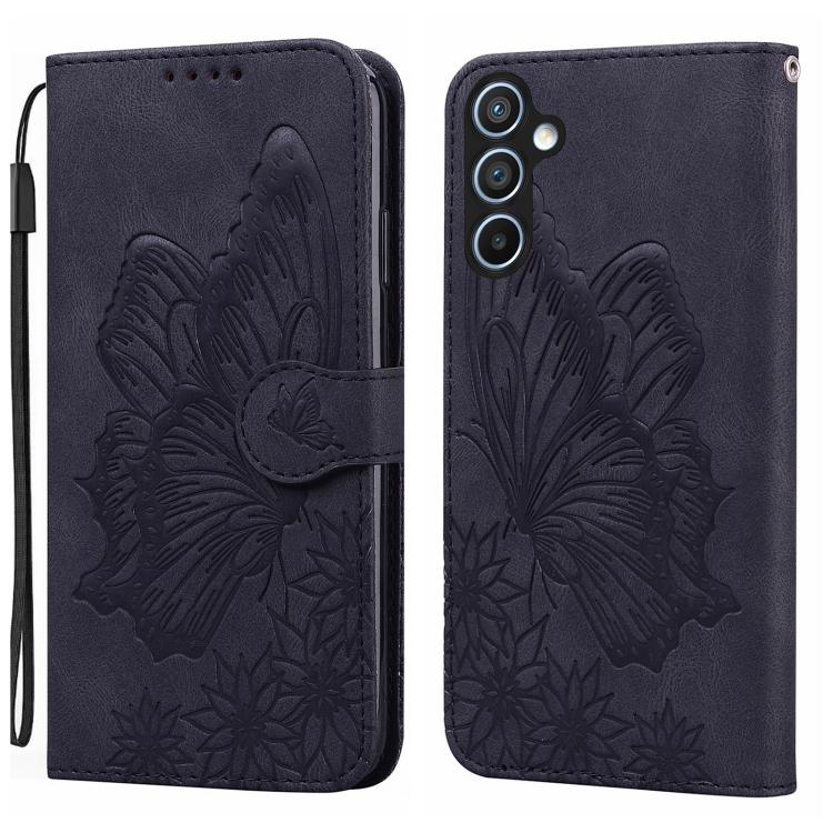Retro Skin Feel Butterflies Embossing Horizontal Flip Leather Phone Case, For Galaxy S26 FE 5G, For Samsung Galaxy S26+ 5G, For Samsung Galaxy S26 Ultra 5G, For Samsung Galaxy S26 5G