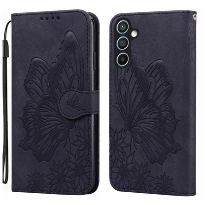 Retro Skin Feel Butterflies Embossing Horizontal Flip Leather Phone Case, For Galaxy S26 FE 5G, For Samsung Galaxy S26+ 5G, For Samsung Galaxy S26 Ultra 5G, For Samsung Galaxy S26 5G