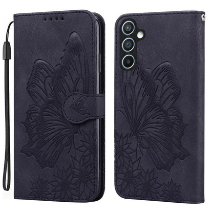 Retro Skin Feel Butterflies Embossing Horizontal Flip Leather Phone Case, For Galaxy S26 FE 5G, For Samsung Galaxy S26+ 5G, For Samsung Galaxy S26 Ultra 5G, For Samsung Galaxy S26 5G