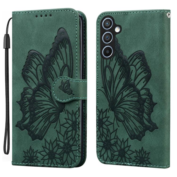 Retro Skin Feel Butterflies Embossing Horizontal Flip Leather Phone Case, For Galaxy S26 FE 5G, For Samsung Galaxy S26+ 5G, For Samsung Galaxy S26 Ultra 5G, For Samsung Galaxy S26 5G