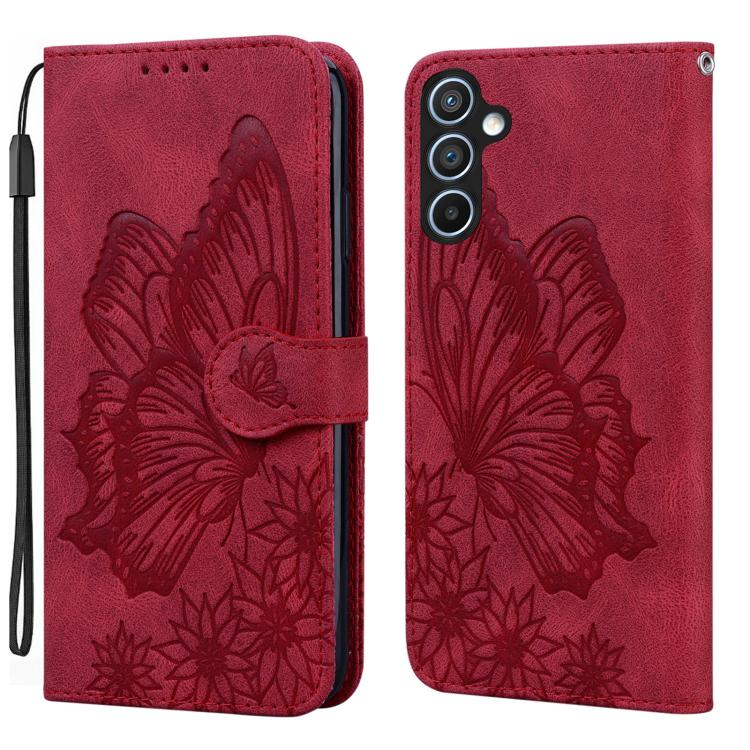 Retro Skin Feel Butterflies Embossing Horizontal Flip Leather Phone Case, For Galaxy S26 FE 5G, For Samsung Galaxy S26+ 5G, For Samsung Galaxy S26 Ultra 5G, For Samsung Galaxy S26 5G