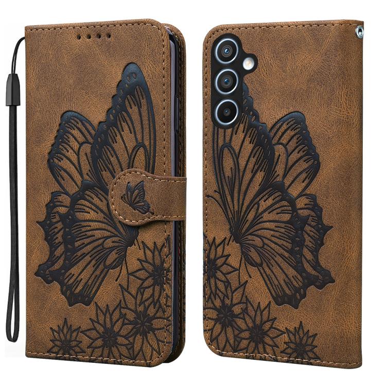 Retro Skin Feel Butterflies Embossing Horizontal Flip Leather Phone Case, For Galaxy S26 FE 5G, For Samsung Galaxy S26+ 5G, For Samsung Galaxy S26 Ultra 5G, For Samsung Galaxy S26 5G