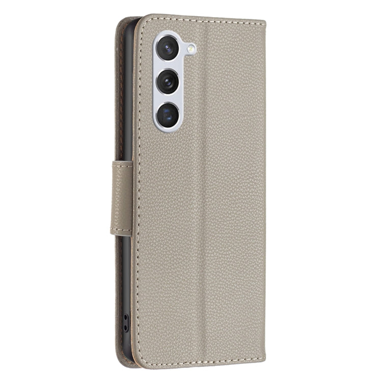 Litchi Texture Pure Color Flip Leather Phone Case, For Samsung Galaxy S25 5G, For Samsung Galaxy S25+ 5G
