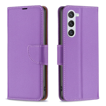 Litchi Texture Pure Color Flip Leather Phone Case, For Samsung Galaxy S25 5G, For Samsung Galaxy S25+ 5G