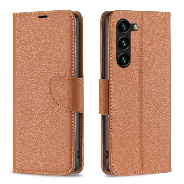 Litchi Texture Pure Color Flip Leather Phone Case, For Samsung Galaxy S25 5G, For Samsung Galaxy S25+ 5G