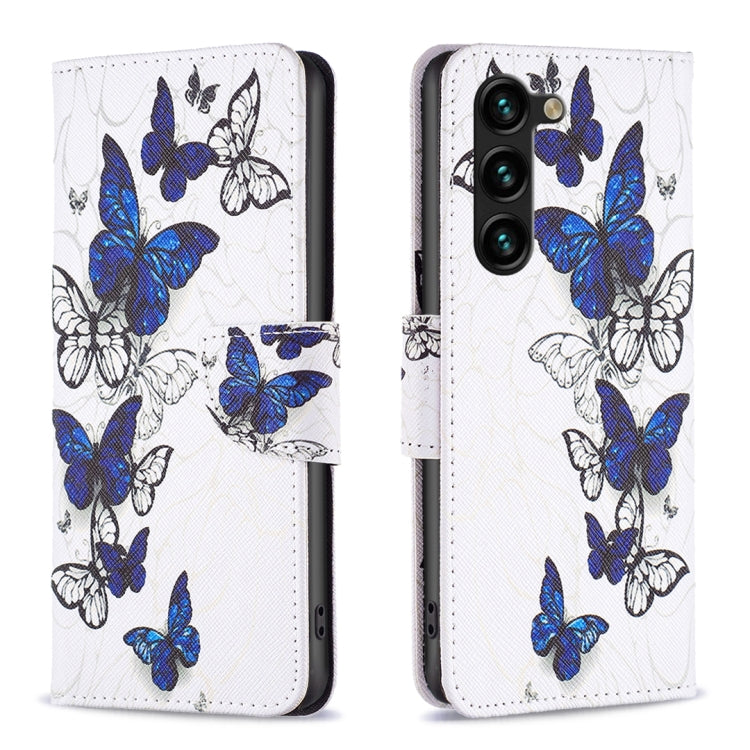 Colored Drawing Pattern Leather Phone Case, For Samsung Galaxy S25 5G, For Samsung Galaxy S25+ 5G
