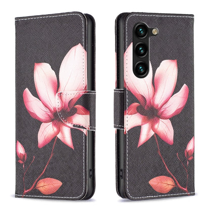 Colored Drawing Pattern Leather Phone Case, For Samsung Galaxy S25 5G, For Samsung Galaxy S25+ 5G
