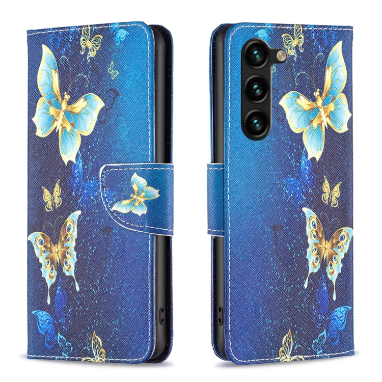 Colored Drawing Pattern Leather Phone Case, For Samsung Galaxy S25 5G, For Samsung Galaxy S25+ 5G