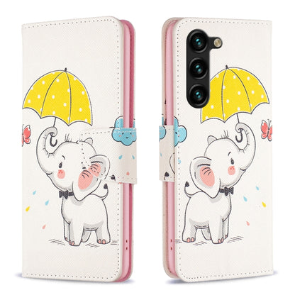 Colored Drawing Pattern Leather Phone Case, For Samsung Galaxy S25 5G, For Samsung Galaxy S25+ 5G