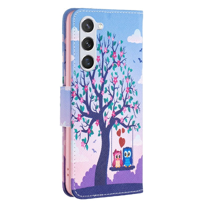 Colored Drawing Pattern Leather Phone Case, For Samsung Galaxy S25 5G, For Samsung Galaxy S25+ 5G
