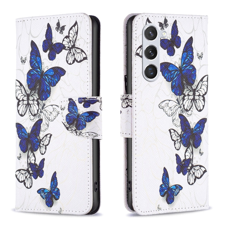 Colored Drawing Pattern Leather Phone Case, For Samsung Galaxy S25 5G, For Samsung Galaxy S25+ 5G