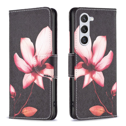 Colored Drawing Pattern Leather Phone Case, For Samsung Galaxy S25 5G, For Samsung Galaxy S25+ 5G