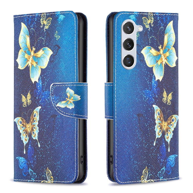 Colored Drawing Pattern Leather Phone Case, For Samsung Galaxy S25 5G, For Samsung Galaxy S25+ 5G