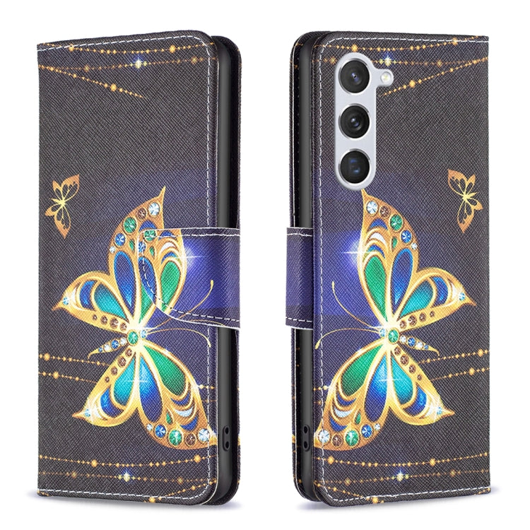 Colored Drawing Pattern Leather Phone Case, For Samsung Galaxy S25 5G, For Samsung Galaxy S25+ 5G