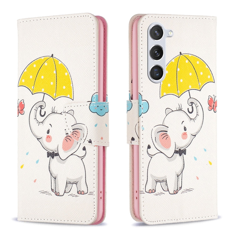 Colored Drawing Pattern Leather Phone Case, For Samsung Galaxy S25 5G, For Samsung Galaxy S25+ 5G