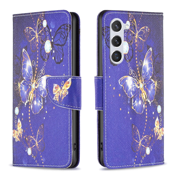 Colored Drawing Pattern Leather Phone Case, For Samsung Galaxy S25 5G, For Samsung Galaxy S25+ 5G