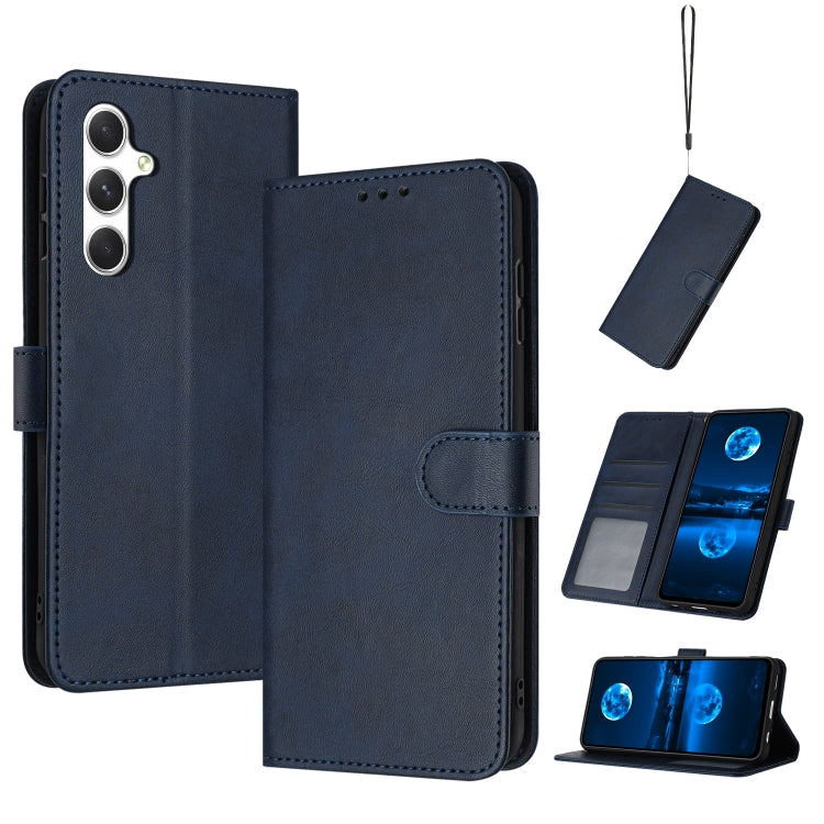 Solid Calf Texture Flip Leather Phone Case, For Samsung Galaxy S26+ 5G, For Samsung Galaxy S26 Ultra 5G, For Samsung Galaxy S26 5G, For Samsung Galaxy S25 / S24 5G