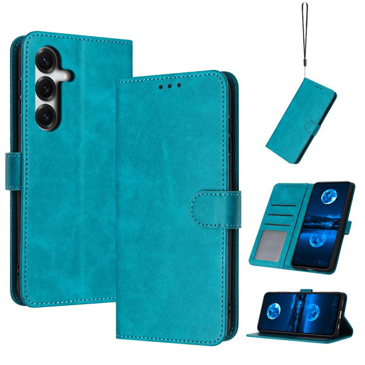 Solid Calf Texture Flip Leather Phone Case, For Samsung Galaxy S26+ 5G, For Samsung Galaxy S26 Ultra 5G, For Samsung Galaxy S26 5G, For Samsung Galaxy S25 / S24 5G