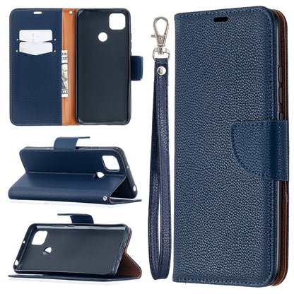 Litchi Texture Pure Color Horizontal Flip PU Leather Case with Holder & Card Slots & Wallet & Lanyard, For Xiaomi Redmi 9A, For Xiaomi Redmi 9C