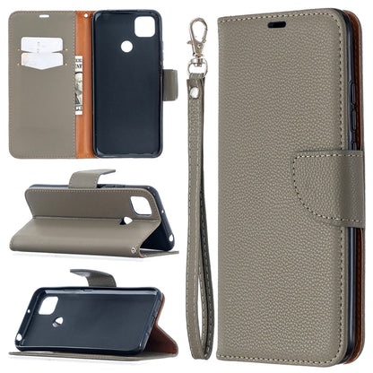 Litchi Texture Pure Color Horizontal Flip PU Leather Case with Holder & Card Slots & Wallet & Lanyard, For Xiaomi Redmi 9A, For Xiaomi Redmi 9C