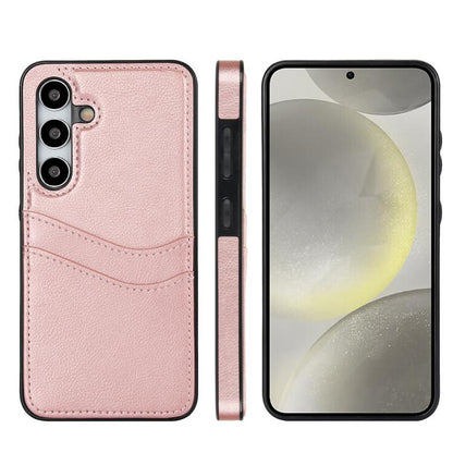 Litchi Leather Skin Card Slots Phone Case, For Samsung Galaxy S24+ 5G, For Samsung Galaxy S24 5G, For Samsung Galaxy S23 Ultra 5G, For Samsung Galaxy S23+ 5G