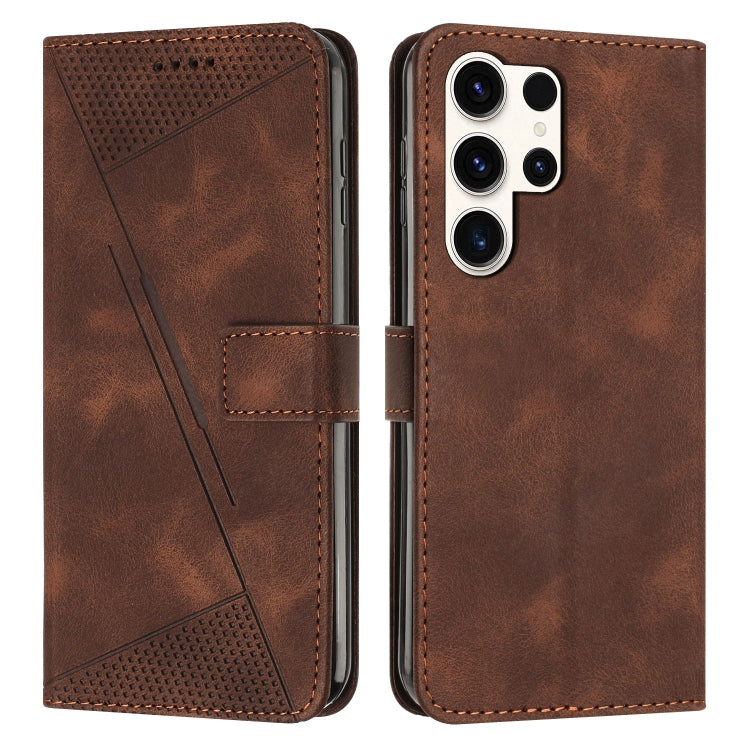 Dream Triangle Leather Phone Case with Lanyard, For Samsung Galaxy S25 Edge 5G, For Samsung Galaxy S25 / S24 5G, For Samsung Galaxy S25+ / S24+ 5G 5G, For Samsung Galaxy S25 Ultra 5G