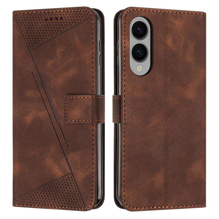 Dream Triangle Leather Phone Case with Lanyard, For Samsung Galaxy S25 Edge 5G, For Samsung Galaxy S25 / S24 5G, For Samsung Galaxy S25+ / S24+ 5G 5G, For Samsung Galaxy S25 Ultra 5G