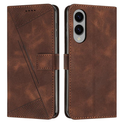 Dream Triangle Leather Phone Case with Lanyard, For Samsung Galaxy S25 Edge 5G, For Samsung Galaxy S25 / S24 5G, For Samsung Galaxy S25+ / S24+ 5G 5G, For Samsung Galaxy S25 Ultra 5G