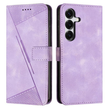 Dream Triangle Leather Phone Case with Lanyard, For Samsung Galaxy S26+ 5G, For Samsung Galaxy S26 Ultra 5G, For Samsung Galaxy S26 5G, For Samsung Galaxy S25 FE 5G