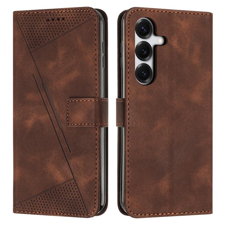 Dream Triangle Leather Phone Case with Lanyard, For Samsung Galaxy S26+ 5G, For Samsung Galaxy S26 Ultra 5G, For Samsung Galaxy S26 5G, For Samsung Galaxy S25 FE 5G