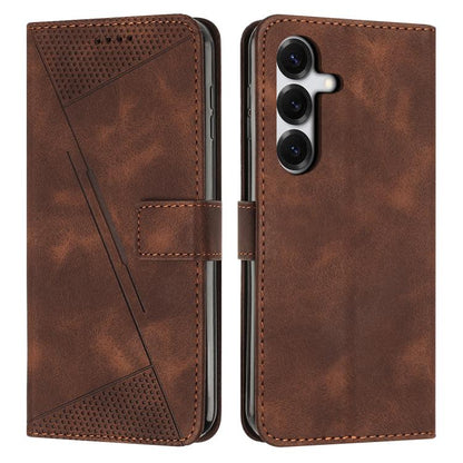 Dream Triangle Leather Phone Case with Lanyard, For Samsung Galaxy S26+ 5G, For Samsung Galaxy S26 Ultra 5G, For Samsung Galaxy S26 5G, For Samsung Galaxy S25 FE 5G
