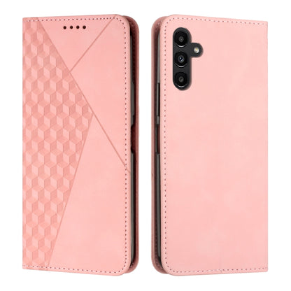 Diamond Splicing Skin Feel Magnetic Leather Phone Case, For Samsung Galaxy S25 FE 5G, For Samsung Galaxy S25 Edge 5G, For Samsung Galaxy S25 / S24 5G, For Samsung Galaxy S25+ / S24+ 5G